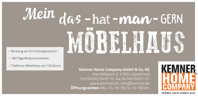 KEMNER HOME COMPANY GmbH & Co. KG
