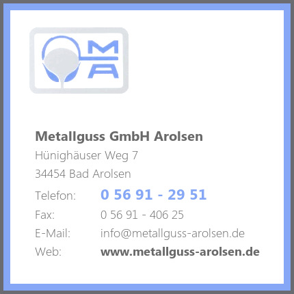 Metallguss GmbH Arolsen