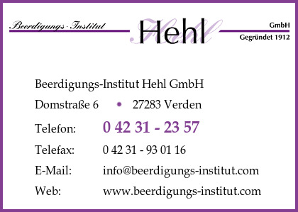 Beerdigungs-Institut Hehl GmbH
