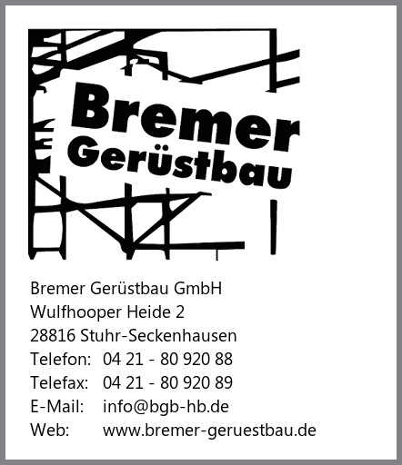 Bremer Ger�stbau GmbH