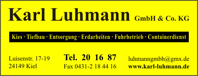 Luhmann GmbH & Co. KG, Karl