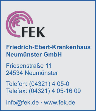 FEK-Friedrich-Ebert-Krankenhaus Neumnster GmbH
