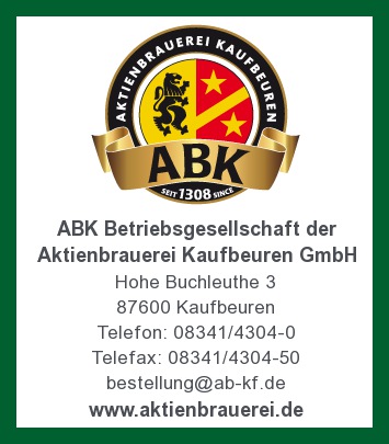 ABK Betriebsgesellschaft der Aktienbrauerei Kaufbeuren GmbH