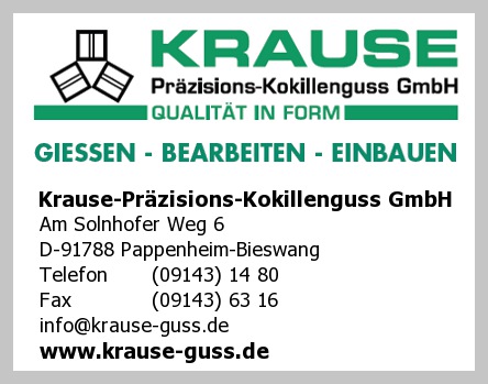 KRAUSE Präzisions-Kokillenguss GmbH