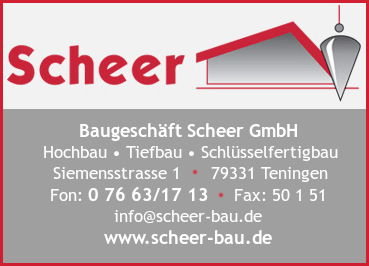 Baugesch�ft Scheer GmbH